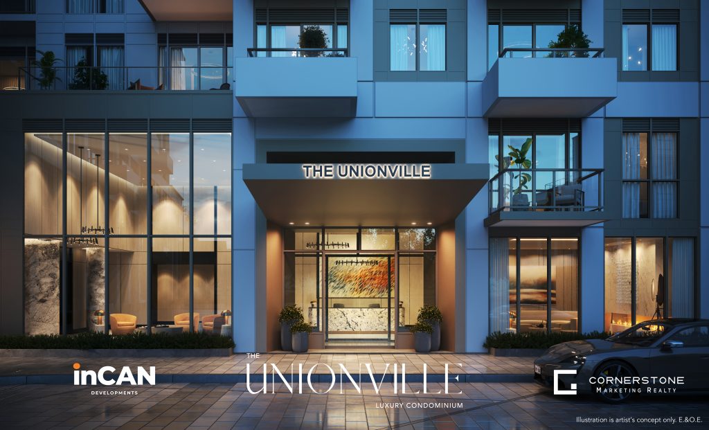 The Unionville Condos luxury lobby