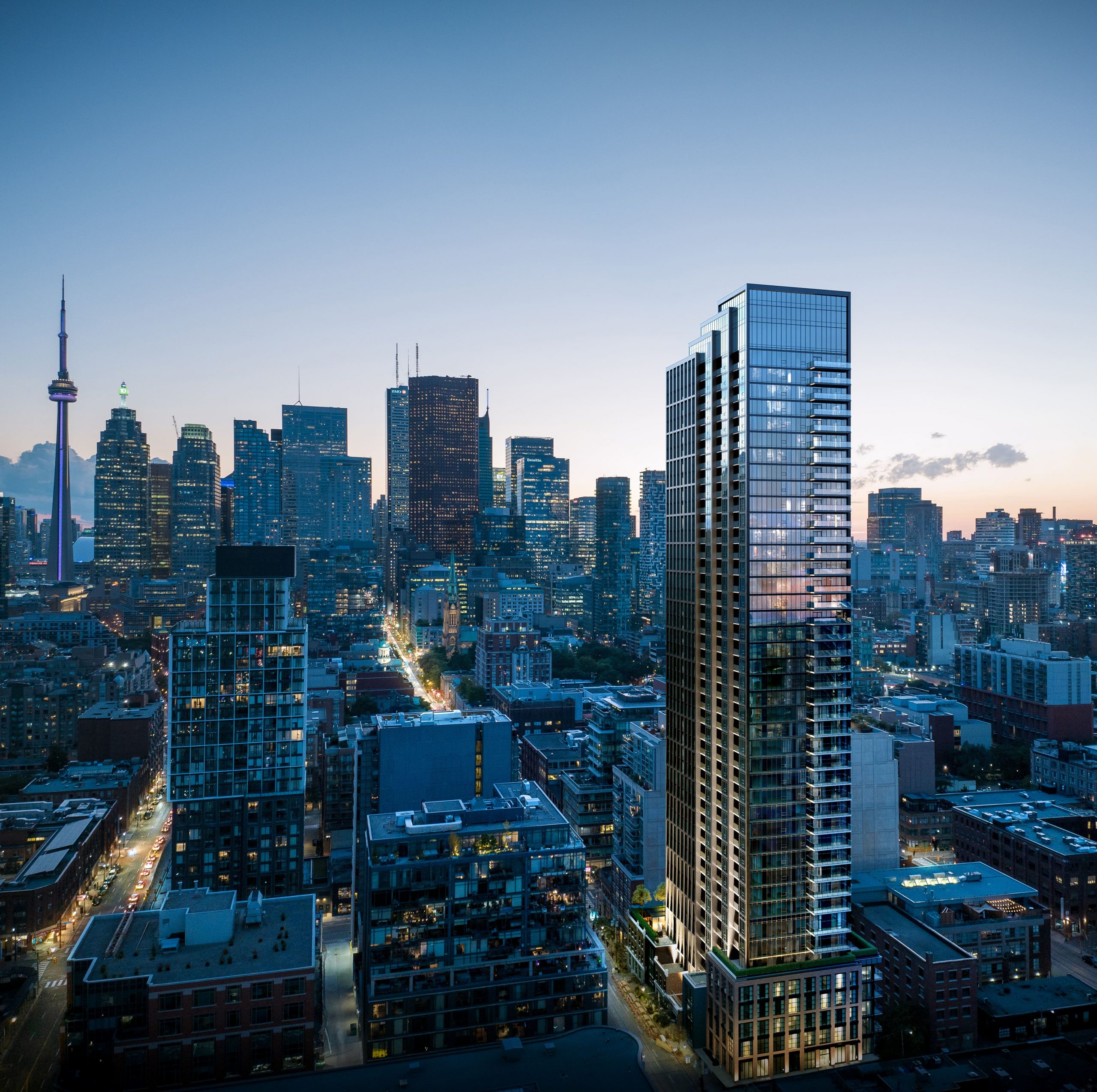 ALLURE Condos building in Toronto