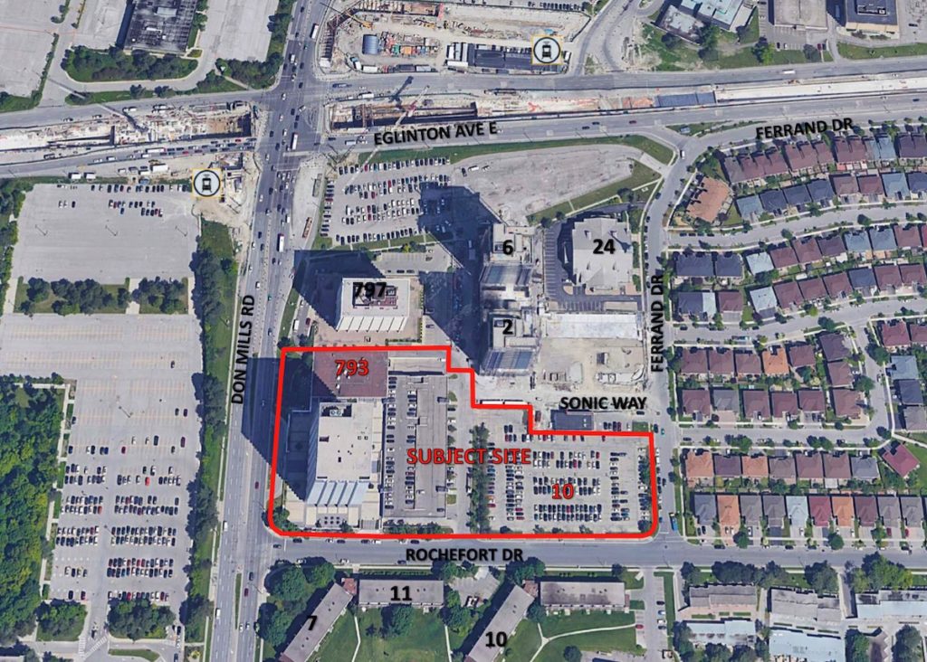 Foresters aerial site plan