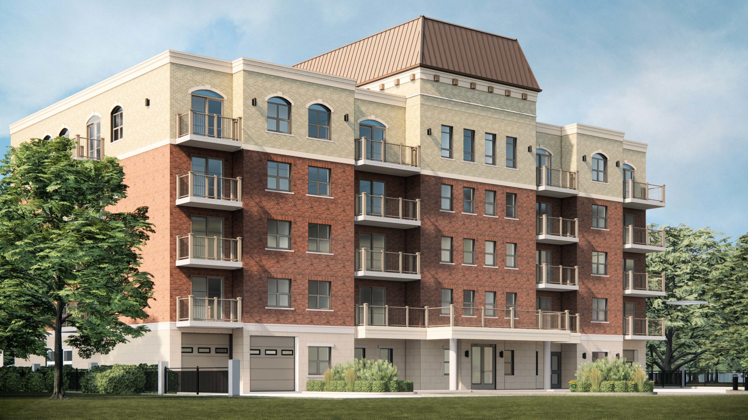 46 on Main exterior rendering